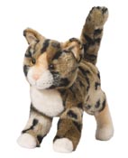 stuffed cat that looks real