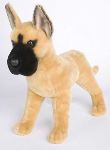 stuffed real dog