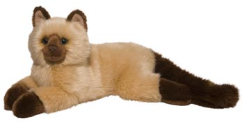 lifelike stuffed animal cats