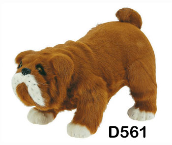 furry toy dog