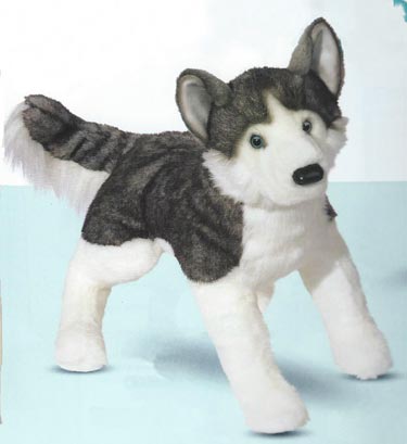 Plush stuffed dogs from Douglas Toys so soft and furry!